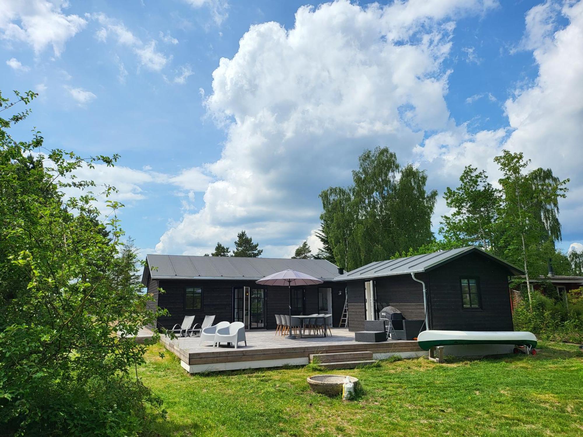Sommerhus Ved Mosso Med Sokig Skanderborg Exteriör bild